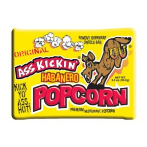 Ass Kickin' Microwaveable Popcorn