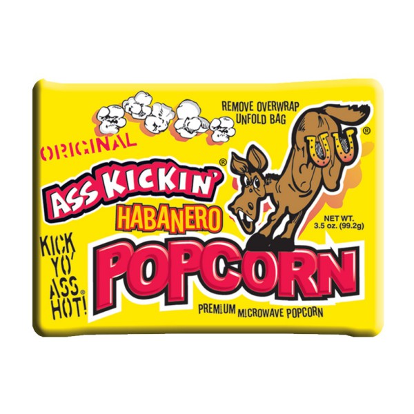 Ass Kickin' Microwaveable Popcorn