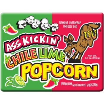 Ass Kickin' Microwavable Chile Lime Popcorn
