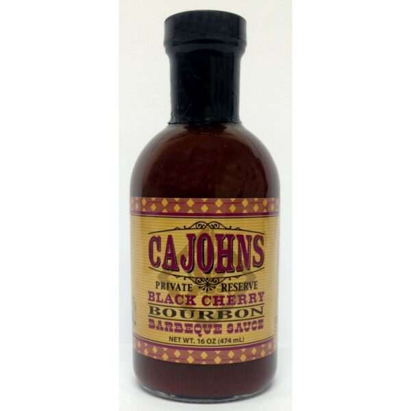 Cajohn's Black Cherry Bourbon Infused BBQ Sauce