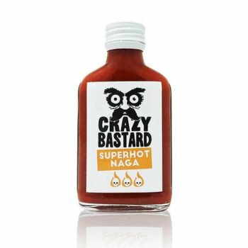 Crazy Bastard Superhot Naga Hot Sauce