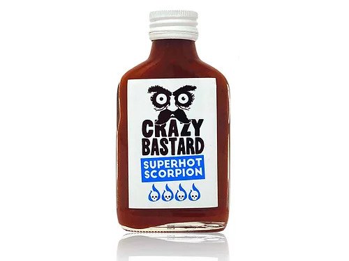 Crazy Bastard Superhot Scorpion Hot Sauce