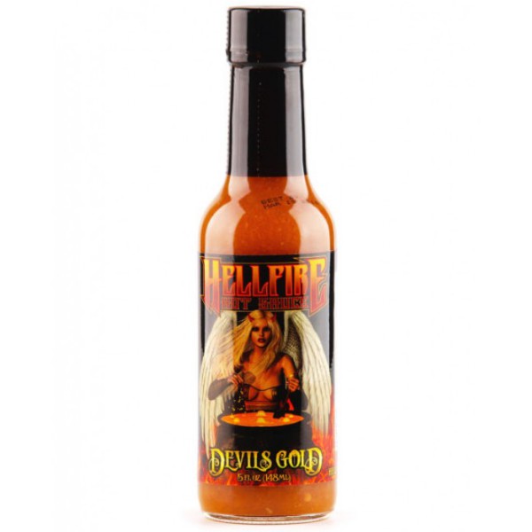 Hellfire Devil's Gold Hot Sauce
