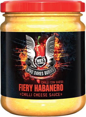 Who Dares Burns! Fiery Habanero Chile Con Queso