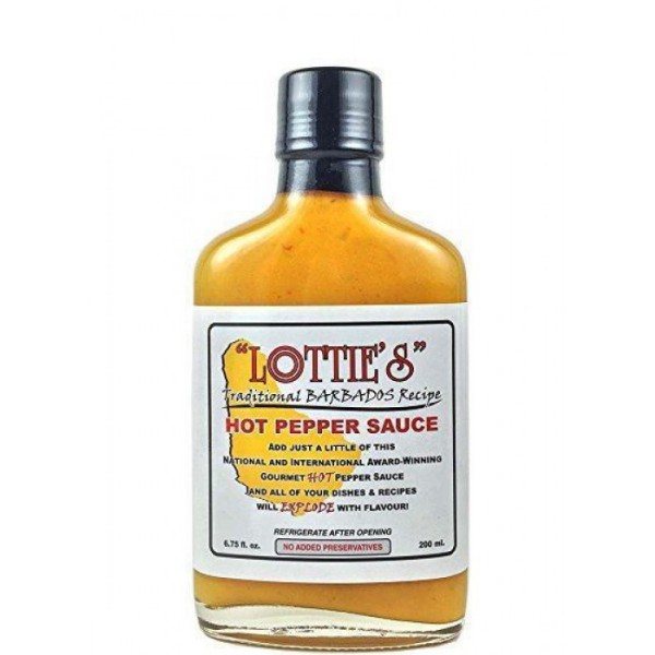 Lottie's Traditional Barbados recipe Hot Pepper Sauce