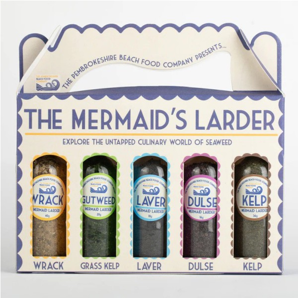 The Mermaid's Larder - Seaweed Seasonings Condiments Collection