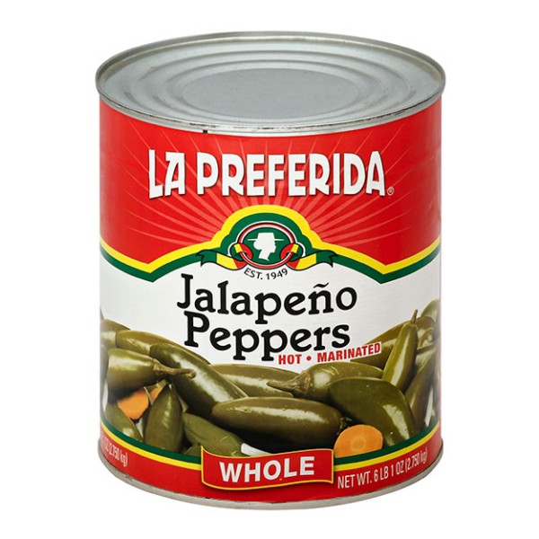 La Preferida Whole Hot Jalapeno Peppers