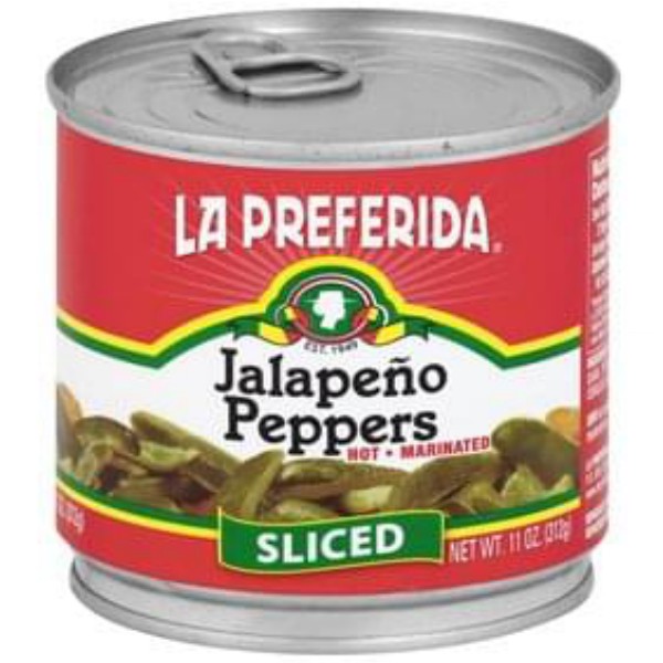 La Preferida Sliced Hot Jalapeno Peppers